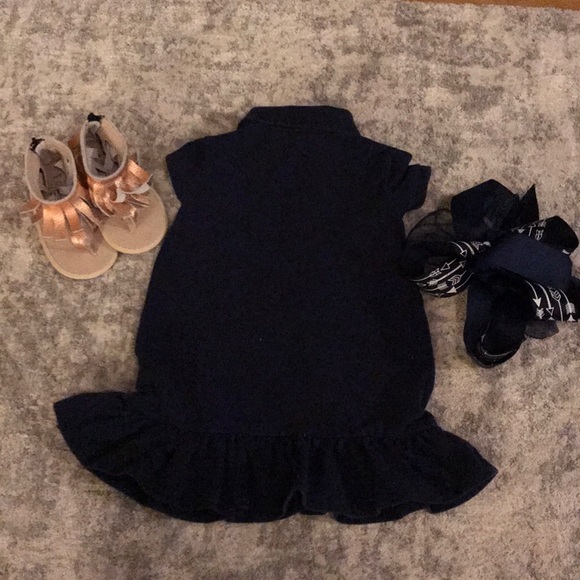Polo toddler navy dress - Picture 4 of 4